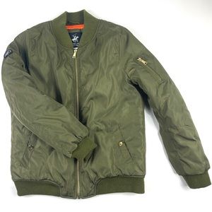 Beverly Hills Polo Club Bomber Jacket Kids Size XL (16)